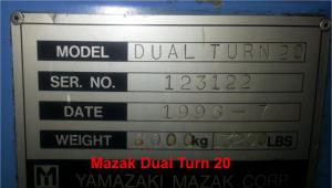Mazak Dual Turn 20 pic 05