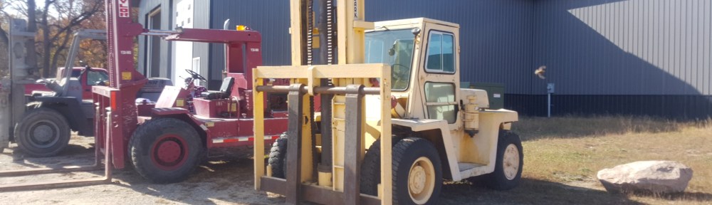 20,000lb. Capacity Clark Forklift For Sale