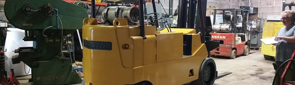 20000lbs. CAT Towmotor Forklift For Sale