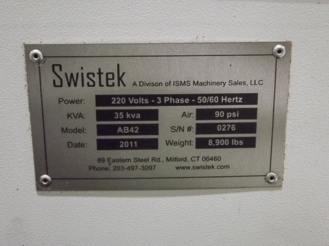 Swisstek AB42 7 Axis CNC Lathe Screw Machine For Sale