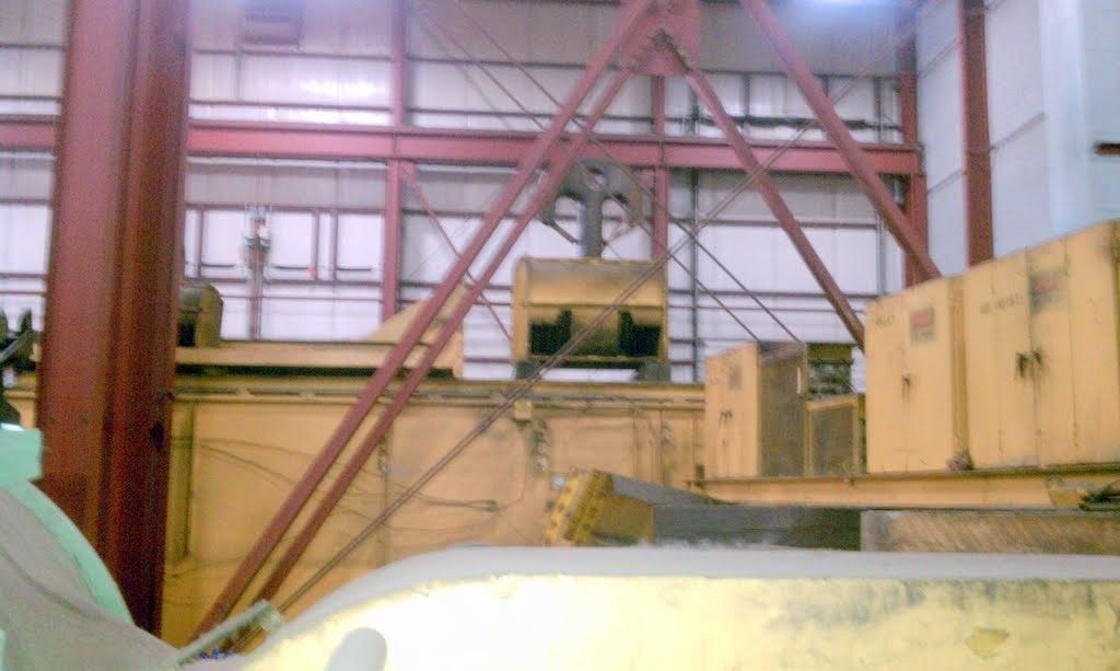 200 Ton Whiting Overhead Bridge Crane with 50 Ton Auxiliary Hook For Sale