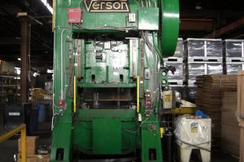 300 Ton Verson Straight Side Mechanical Metal Punch Press For Sale 300tVersonSSMechPress
