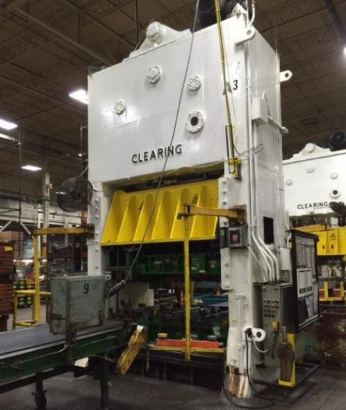 250 Ton Clearing Straight Side Press For Sale 250tClearingSSPress1