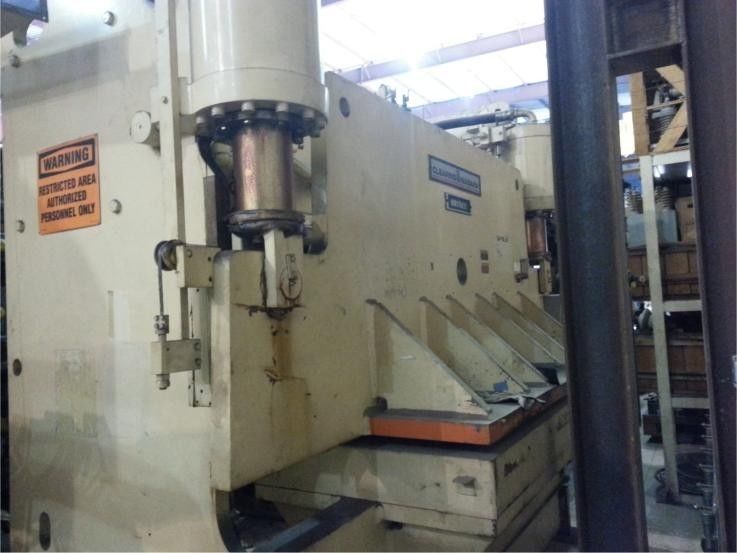Clearing Niagara Flange Bed Press Brake For Sale