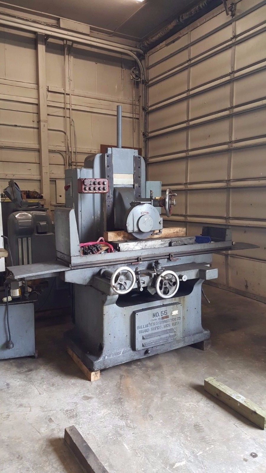 Gallmeyer & Livingston Hydraulic Surface Grinder For Sale