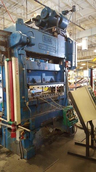 60 Ton Capacity Bliss High Speed Press For Sale 60tBlissHP248x24