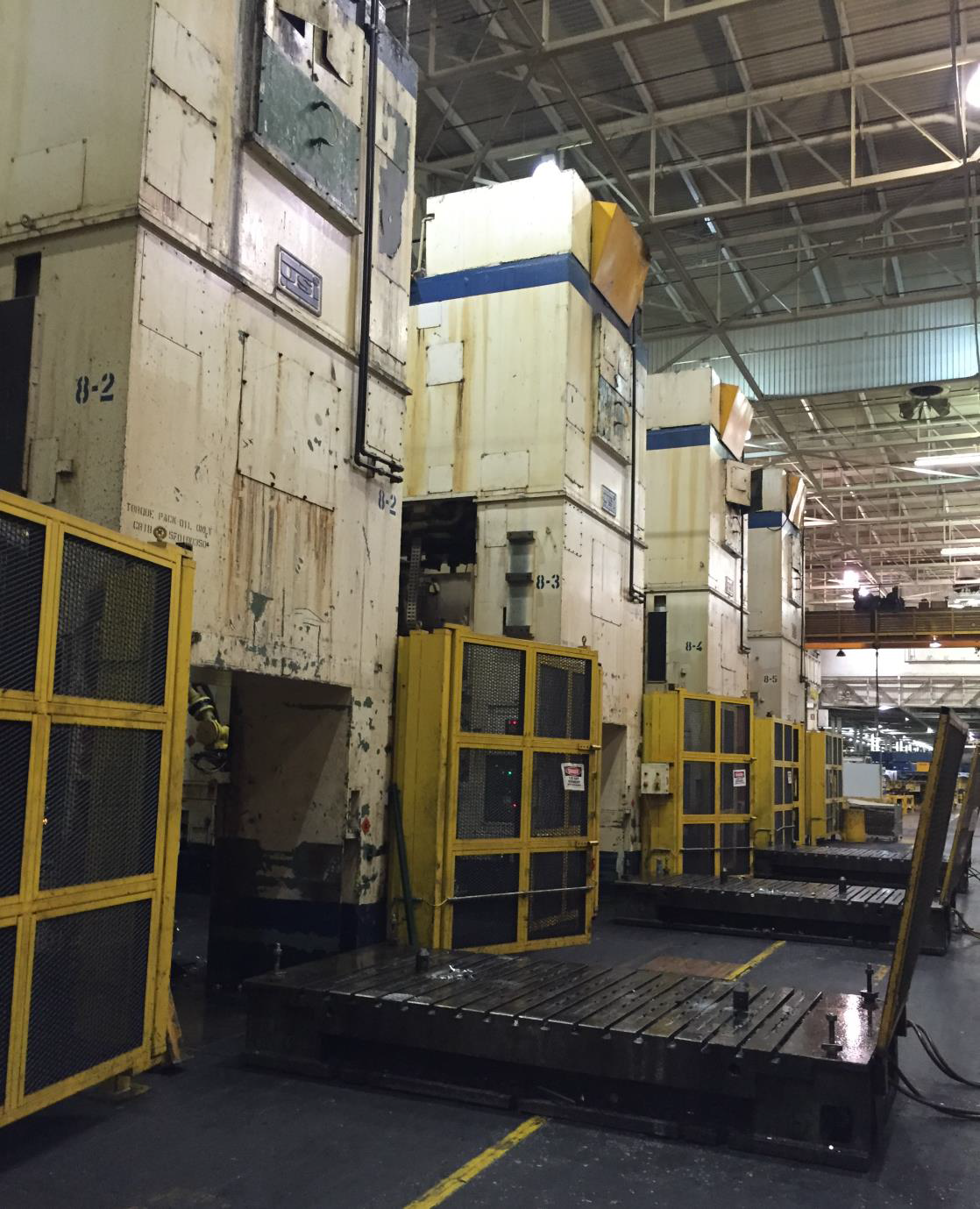 800 Ton Capacity USI/Clearing Press Line For Sale (4 Available)