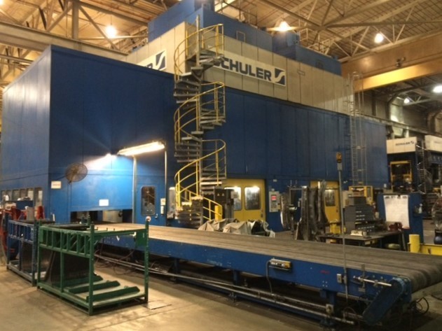 1,800 Ton Capacity Schuler Straight Side Presses For Sale (2 Available) 1800tCapSchulerSSPressesFS