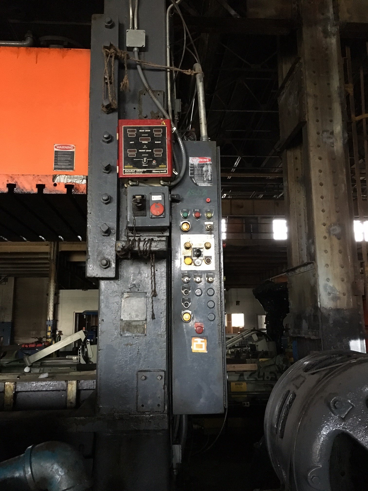 350 Ton Capacity Clearing Straight Side Press For Sale