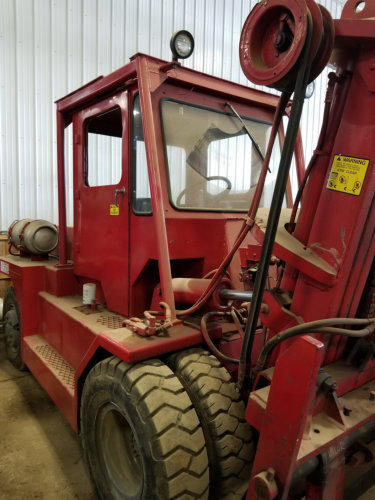 15,000lb. Capacity Taylor Air-Tire Forklift For Sale 15000lbCapTaylorAirTireFLFS