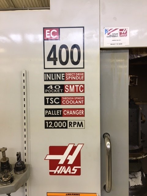 Haas EC-400 CNC Vertical Machining Center For Sale