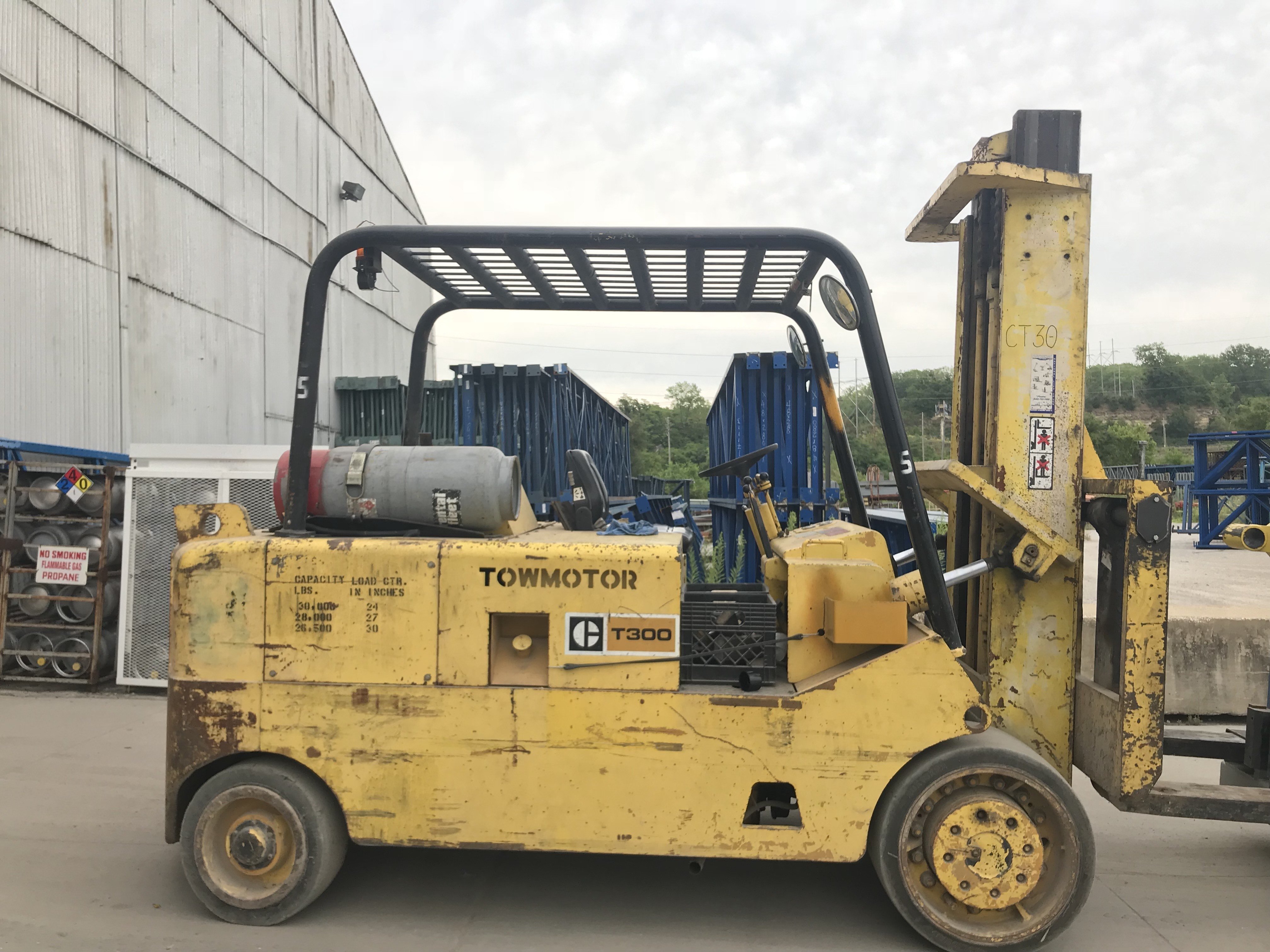 30,000 lb. Capacity Cat T300 Forklift For Sale