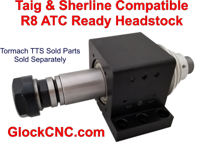 Sherline-Taig R8 Spindle Upgrade Headstock