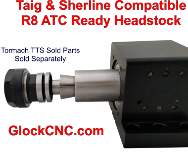 Sherline-Taig R8 Spindle Upgrade Headstock GHD-R8
