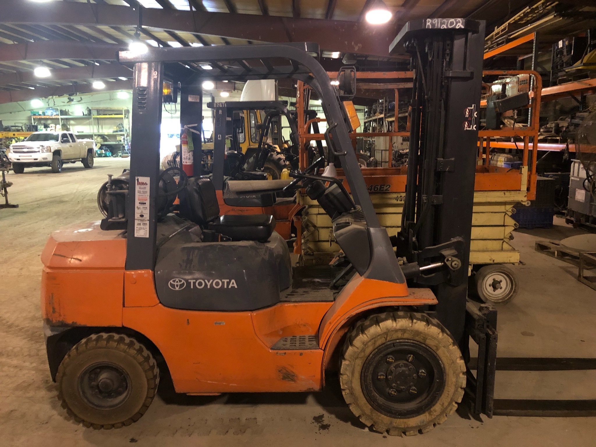6,000 lb. Capacity Toyota Forklift For Sale 6kCapToyotaFLFS