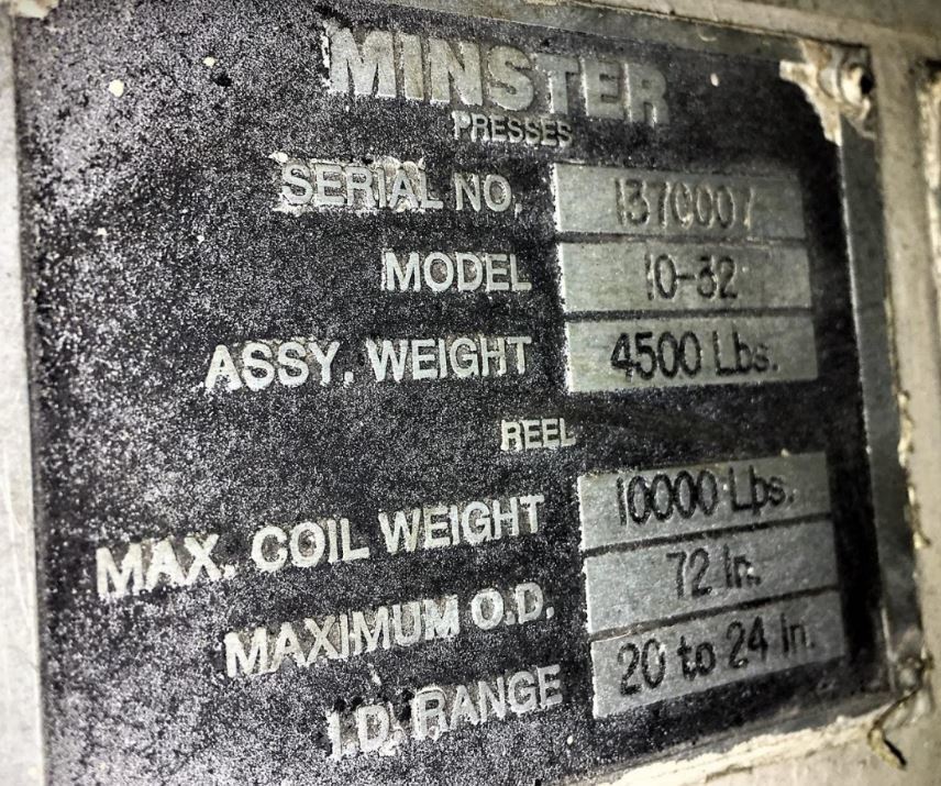 26" Minster Feed Line For Sale