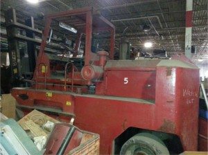 52,000lbs. Taylor Forklift For Sale - Sold