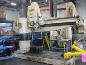 Giddngs & Lewis Chipmaster Radial Arm Drill 2