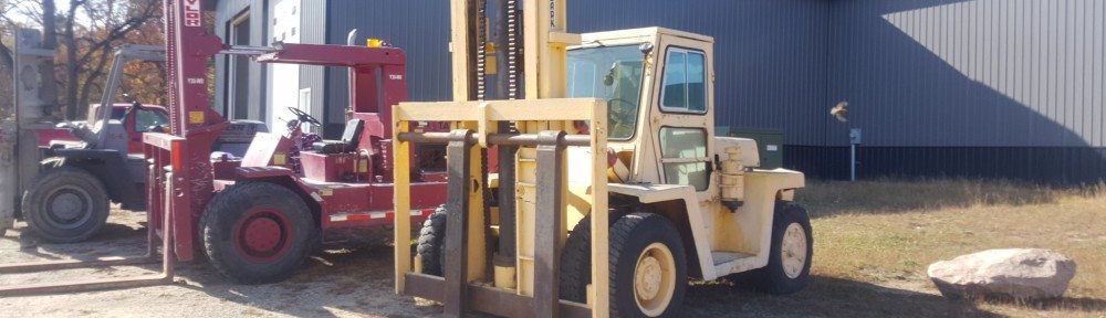 20,000lb. Capacity Clark Forklift For Sale