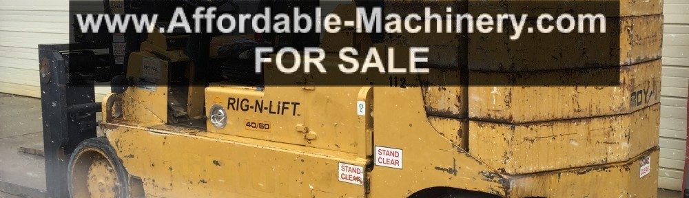 40000lb 60000lb Royal 40/60 Forklift For Sale Versa-Lift