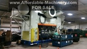600 Ton Capacity Danly Straight Side Press For Sale