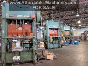 200 Ton Capacity Niagara Straight Side Press For Sale (2 Available)