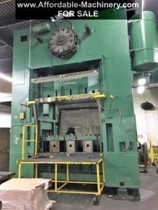 500 Ton Capacity USI Clearing Straight Side Press For Sale