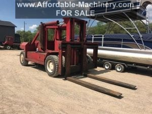 80,000 lb. Capacity Bristol Forklift - Low Base Weight - For Sale